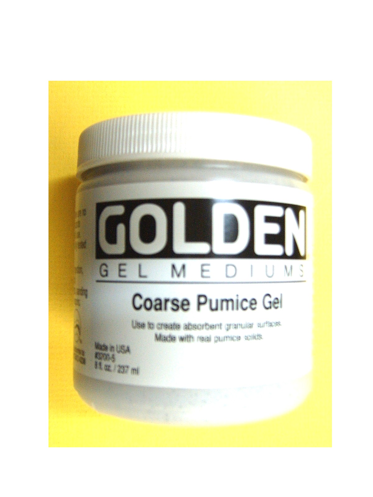 Golden Pumice Gels